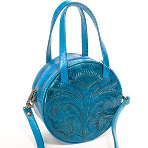 ALEXIS DAVID Made in Mexico Handmade Leather Shoulder Bag